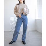 ハイネックオーバーニット 韓国ファッション | aimoha  | 詳細画像3 