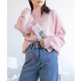 ハイネックオーバーニット 韓国ファッション | aimoha  | 詳細画像7 