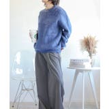 モヘアライクニットプルオーバー ユニセックス オーバーサイズ | aimoha  | 詳細画像4 