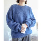 モヘアライクニットプルオーバー ユニセックス オーバーサイズ | aimoha  | 詳細画像6 