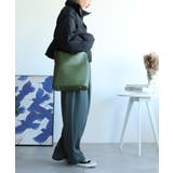 選べる3サイズ 外ポケット付きフェイクレザートートバッグレディース オルチャン | aimoha | 詳細画像39