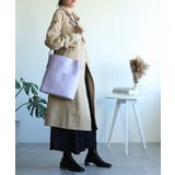 選べる3サイズ 外ポケット付きフェイクレザートートバッグレディース オルチャン | aimoha | 詳細画像43