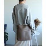 選べる3サイズ 外ポケット付きフェイクレザートートバッグレディース オルチャン | aimoha | 詳細画像20