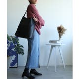 選べる3サイズ 外ポケット付きフェイクレザートートバッグレディース オルチャン | aimoha | 詳細画像32