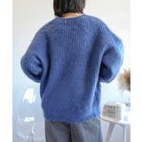 モヘアライクニットプルオーバー ユニセックス オーバーサイズ | aimoha  | 詳細画像10 