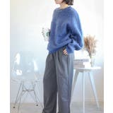 モヘアライクニットプルオーバー ユニセックス オーバーサイズ | aimoha  | 詳細画像5 