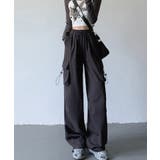 カジュアルワイドカーゴパンツ | aimoha | 詳細画像1