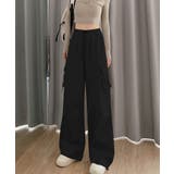 カジュアルワイドカーゴパンツ | aimoha | 詳細画像4