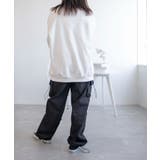 オーバーサイズハーフジップスウェット【AW】 | aimoha  | 詳細画像9 