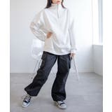 オーバーサイズハーフジップスウェット【AW】 | aimoha  | 詳細画像8 