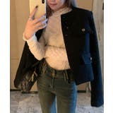 シアー刺繍トップス | aimoha | 詳細画像5