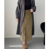 ハイウエストスリットタイトロングスカート | aimoha  | 詳細画像3 