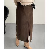 ハイウエストスリットタイトロングスカート | aimoha  | 詳細画像6 