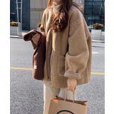 ゆったりボアトッパー ボアコート【AW】 | aimoha | 詳細画像4