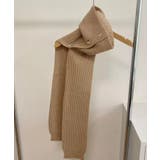 ベージュ | タートルネック風マフラー【AW】 | aimoha