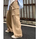 【genxder】ユニセックス ショルダーバッグ付きスラックス | aimoha | 詳細画像1