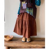 韓国子供服 トート柄ロングスカート【AW】 | aimoha kids | 詳細画像7