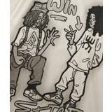 【HOOK】ストリートプリント袖バイカラー切り替えTEE | HOOK | 詳細画像6