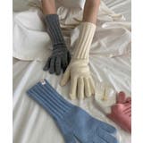 長めリブ手袋【AW】 | aimoha  | 詳細画像5 