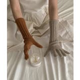 長めリブ手袋【AW】 | aimoha  | 詳細画像6 