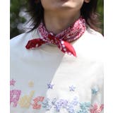 piratesペイズリー柄コットンバンダナハンカチ | HOOK | 詳細画像8