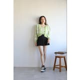 ウエスト切り替えプリーツミニスカート Jasmine Grandiflorum | aimoha | 詳細画像6