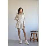 ウエスト切り替えプリーツミニスカート Jasmine Grandiflorum | aimoha | 詳細画像8