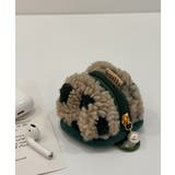 グリーン | ボアミニケース エアポッズポーチ【AW】 | aimoha 