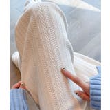 裏起毛 ケーブル柄コーデュロイストレートスウェットパンツ【AW】 | aimoha  | 詳細画像10 