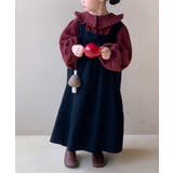 ワンピース | 韓国子供服 ふんわりブラウス+ワンピースセット | aimoha kids