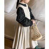 韓国子供服 かわいいレース付けワンピース | aimoha kids | 詳細画像7