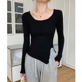 スリットデザインカットソー | aimoha | 詳細画像2