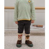 ダークグレー | 【aimoha-KIDS-】韓国子供服 バイカラー リブパンツ | aimoha kids