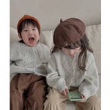 【aimoha-KIDS-】韓国子供服 かわいい編みカーディガン【AW】 | aimoha kids | 詳細画像6