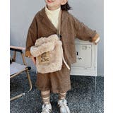 韓国子供服 フェイクファー2WAYショルダーバッグ | aimoha kids | 詳細画像3