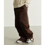 aimoha MENS/HEAVY COTTONワイドカーゴパンツ | aimoha men | 詳細画像6