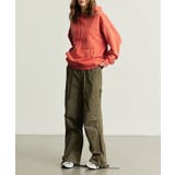 カーキ | aimoha MENS/HEAVY COTTONワイドカーゴパンツ | aimoha men