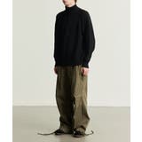 aimoha MENS/HEAVY COTTONワイドカーゴパンツ | aimoha men | 詳細画像8