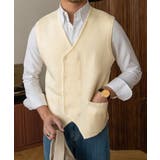 aimoha MENS/ダブルニットべスト | aimoha men | 詳細画像1 