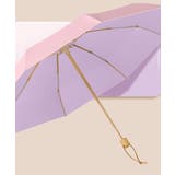 ピンク | 【晴雨兼用】UVカット ミニ 木製持ち手 マカロンカラー折り畳み傘 | aimoha 