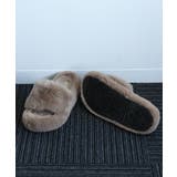 キャメル | 【shoes365】かわいい ファージップスリッパ【AW】 | aimoha