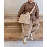 オフホワイト | 【aimoha-KIDS-】韓国子供服 モコモコショルダーバッグ【AW】 | aimoha kids