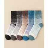 【mosox】メンズ厚地ソックス5点セット【AW】 | aimoha men | 詳細画像1