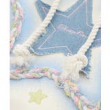 パッチワーク星刺繍パーカー 韓国ファッション ユニセックス | HOOK | 詳細画像6 
