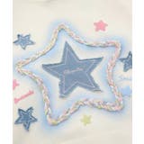 パッチワーク星刺繍パーカー 韓国ファッション ユニセックス | HOOK | 詳細画像7 