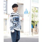 HOOK  original レトロ調溶けるハート配色ニットプルオーバー | HOOK | 詳細画像12 