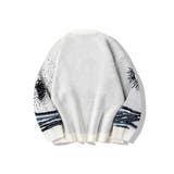 HOOK  original レトロ調溶けるハート配色ニットプルオーバー | HOOK | 詳細画像3 