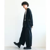 aimoha men 紐ステッチオーバーサイズカーディガン | aimoha men | 詳細画像10 