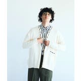 aimoha men 紐ステッチオーバーサイズカーディガン | aimoha men | 詳細画像15 