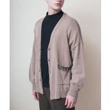 ベージュ | aimoha menバルーンスリーブカーディガン | aimoha men